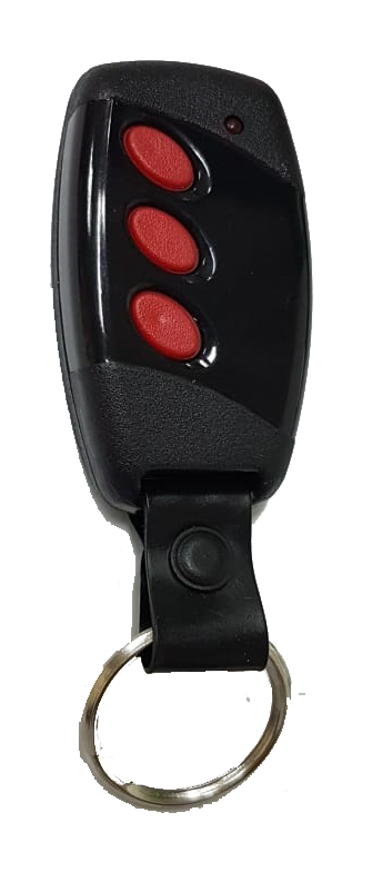 CONTROLE REMOTO 433MHZ CODE LEARN 3 BOTOES HOMBRUS