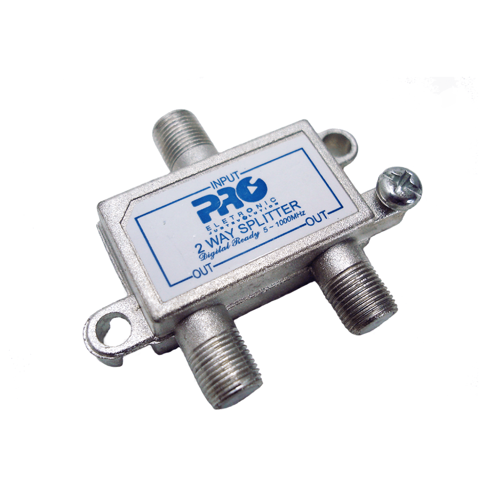 PQDV-1022B DIVISOR 1/2 CATV 5~1000 MHZ BAIXA PROELETRONIC