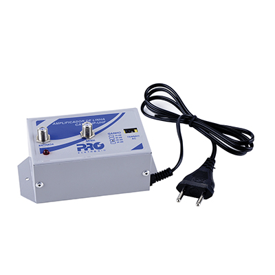 PQAL-3000 AMPLIFICADOR DE LINHA VHF/UHF 30DB PROELETRONIC