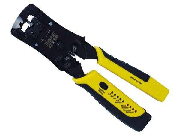 TESTADOR CABO DE REDE E CRIMPADOR HK-305 HIKARI