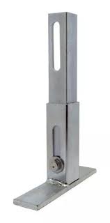 SUPORTE PARA BASCULANTE REGULAVEL 150 CHAPA DOBRADA ZINCADA