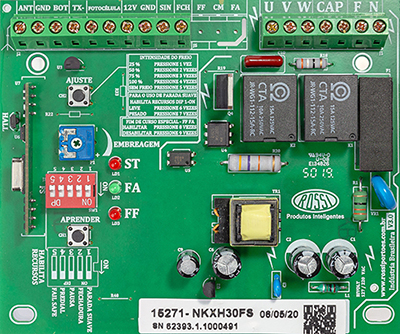 PLACA MOTOR DESL. ROSSI INTER DIG CM NKXH30 433MHZ