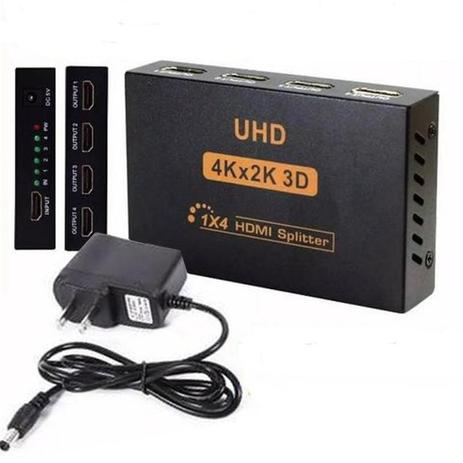 SPLINTER HDMI 1 ENTRADA 4 SAIDAS 4K SWTEC