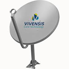 ANTENA BANDA KU 75CM LOGO VIVENSIS