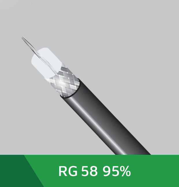 CABO COAXIAL RG58 95% (PX) 100M CABLETECH
