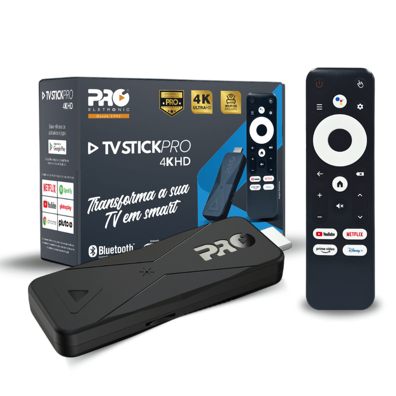 PROSK-1000 SMARTPRO STICK 4KHD WIFI DUAL BAND BLUETOOTH 2GB RAM