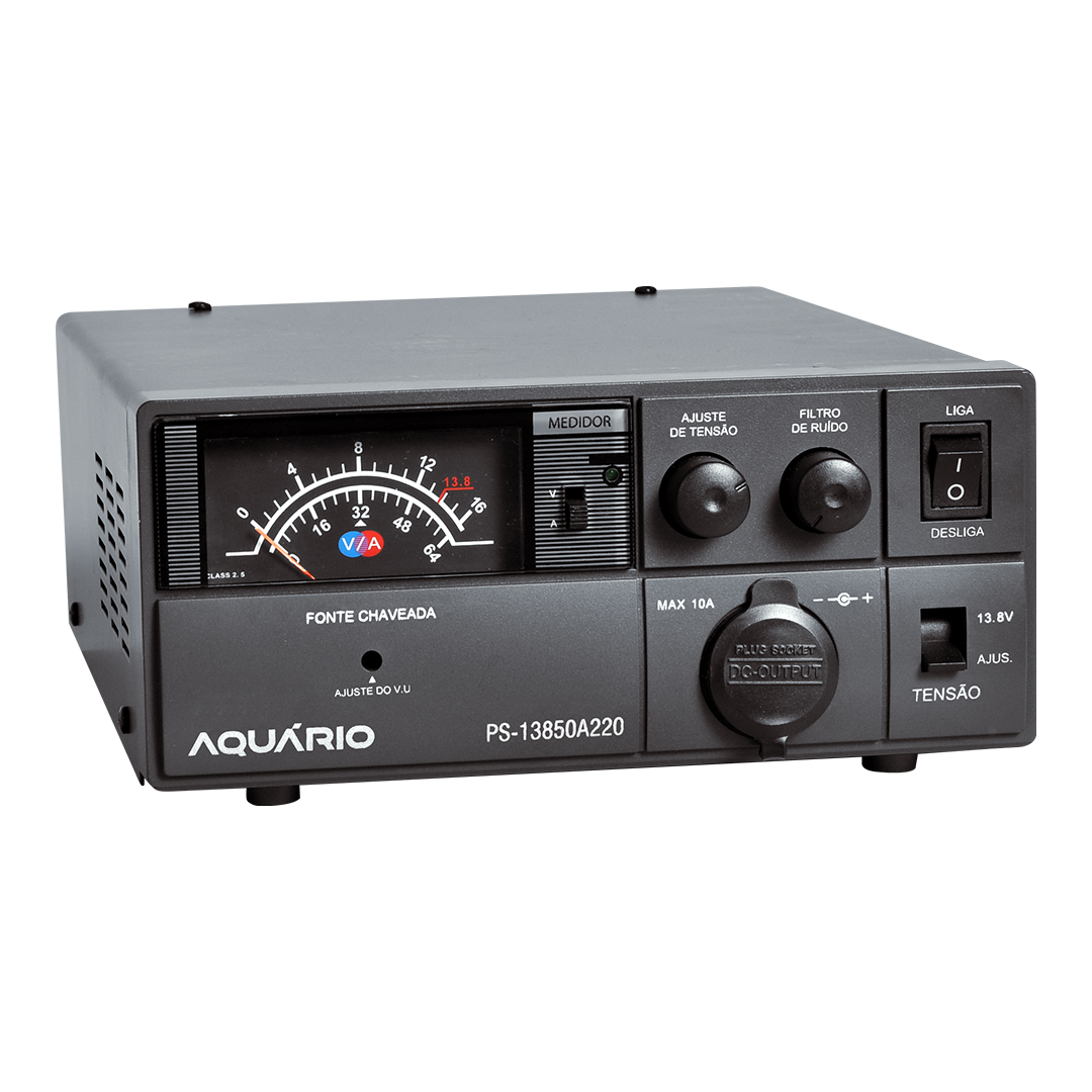 FONTE DE ALIMENTAÇÃO 13.8V 50A ANALOGICA PARA 220V