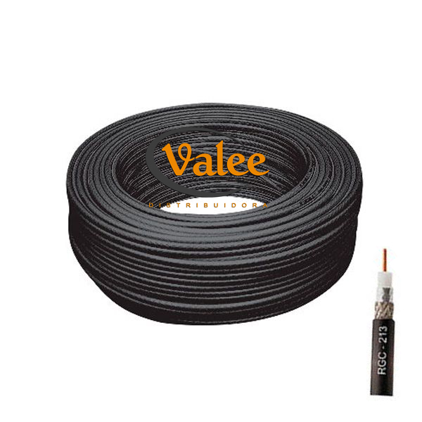 CABO COAXIAL RGC213 ROLO 75% (CBTA) 100M CABLETECH