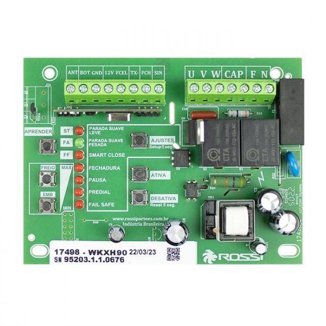 PLACA MOTOR ROSSI INTER DIG CM WKXH90 433MHZ
