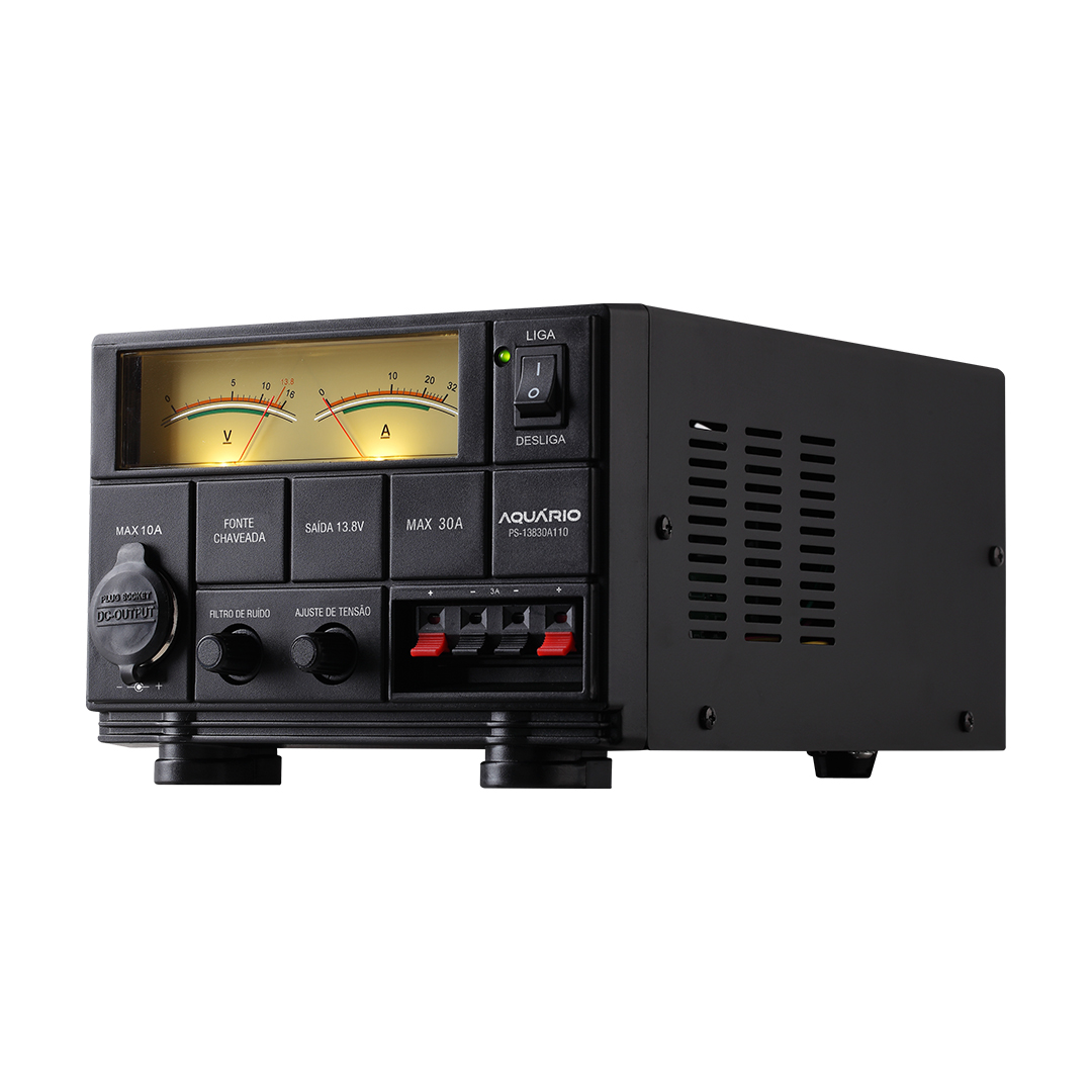 FONTE DE ALIMENTACAO 13.8V 30A ANALÓGICO PARA 127V