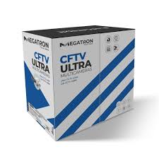 CABO ULTRA CFTV LAN 4P X 24AWG CCA 300M PRETO
