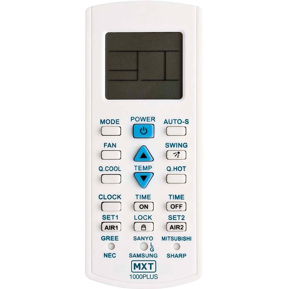 CONTROLE AR CONDICIONADO UNIVERSAL KT1000 PLUS