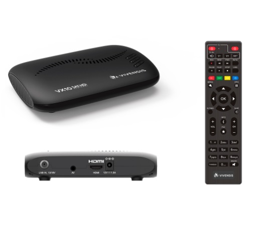 RECEPTOR DE TV VIVENSIS VX10 SAT HD